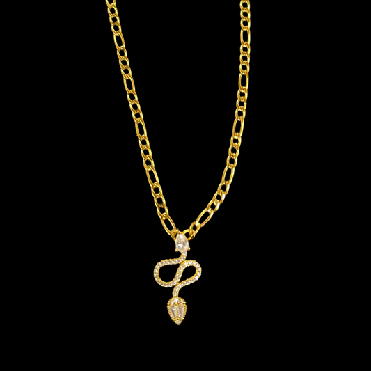 Snake Diamonds Necklace
