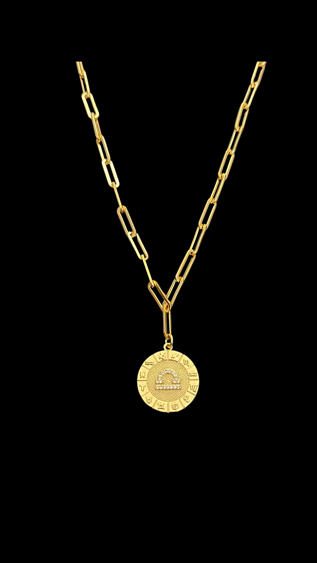 My Zodiac Medallon Necklace
