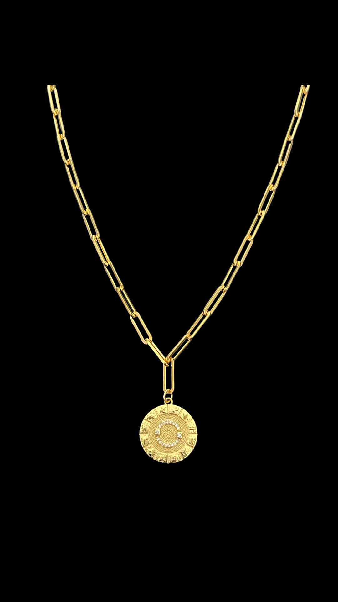 My Zodiac Medallon Necklace