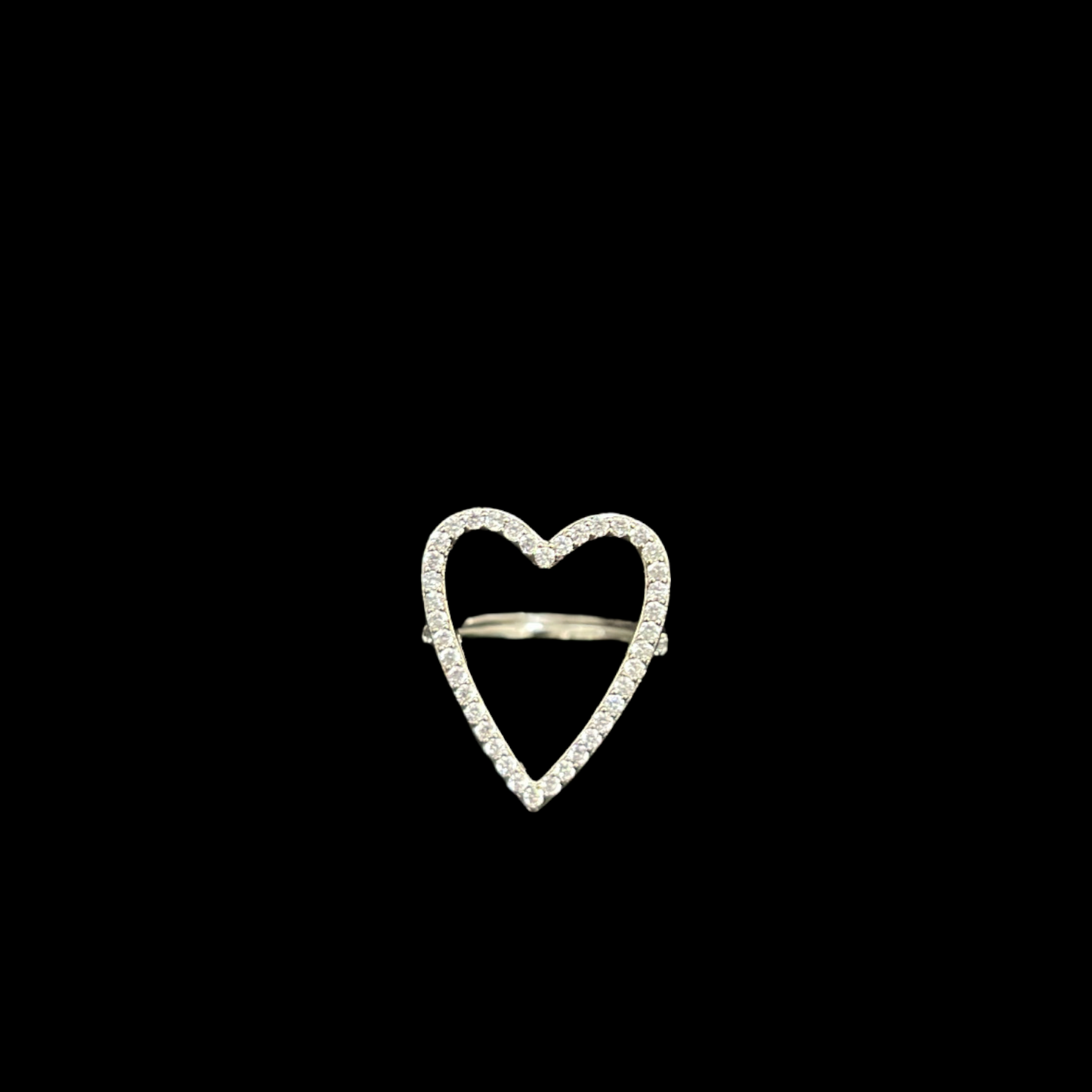 Heart Silver Ring