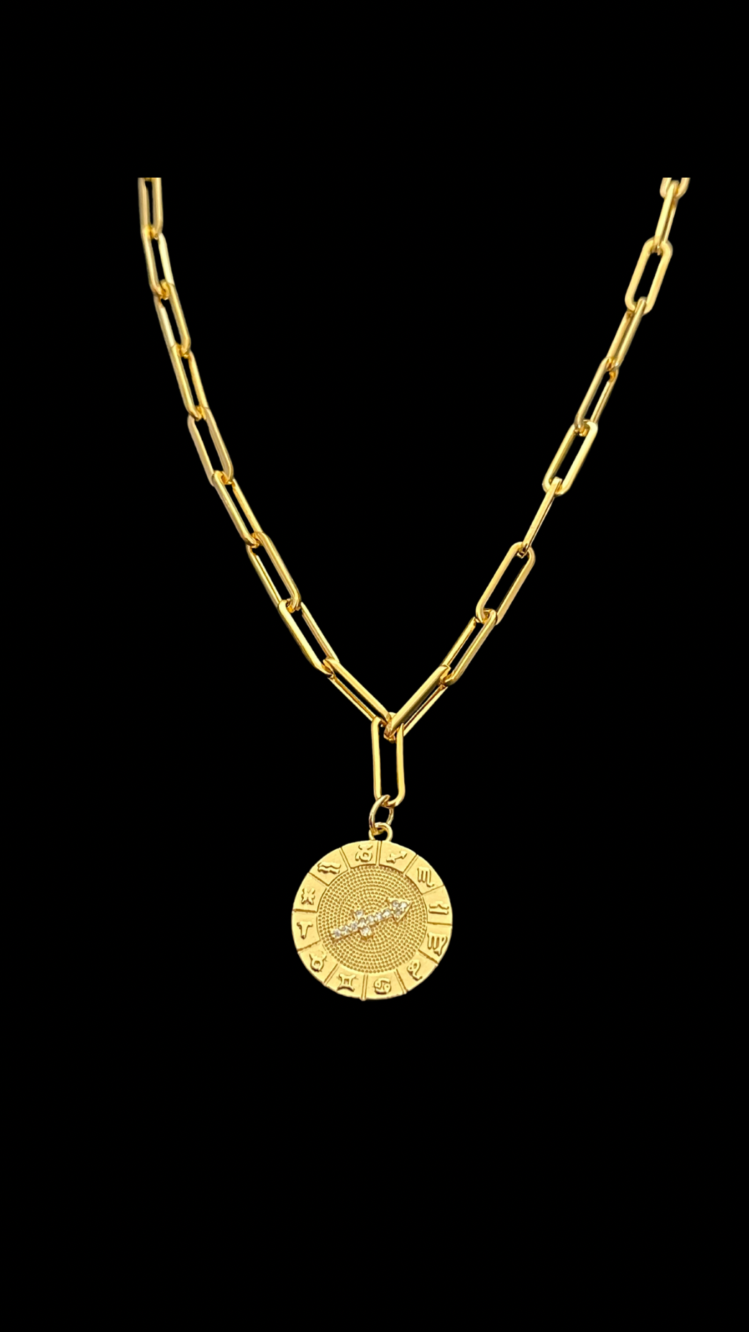 My Zodiac Medallon Necklace