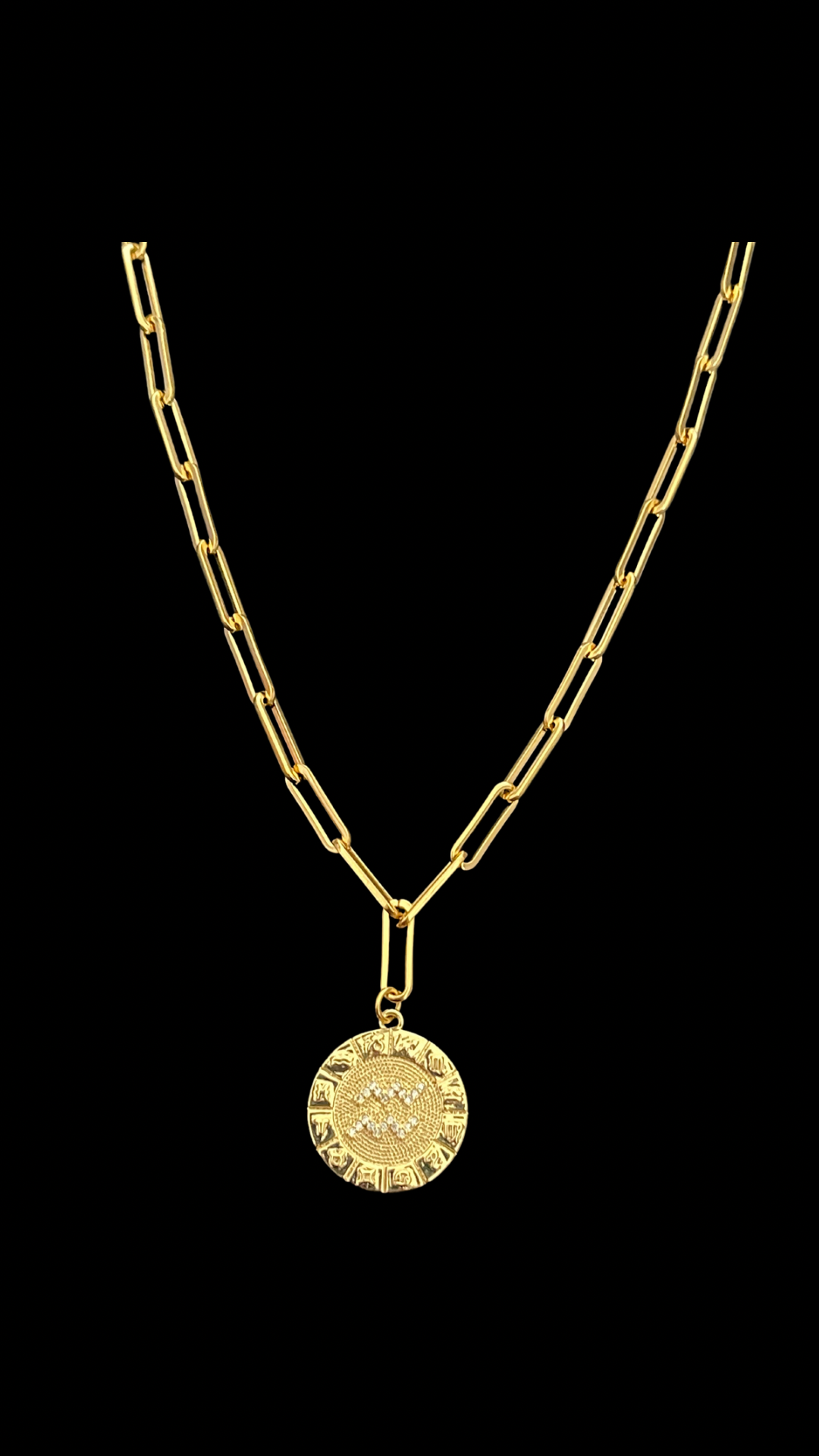 My Zodiac Medallon Necklace