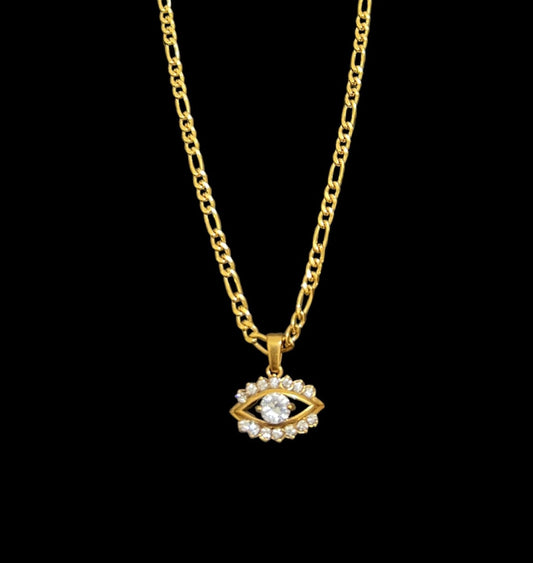 Eye Diamond Necklace