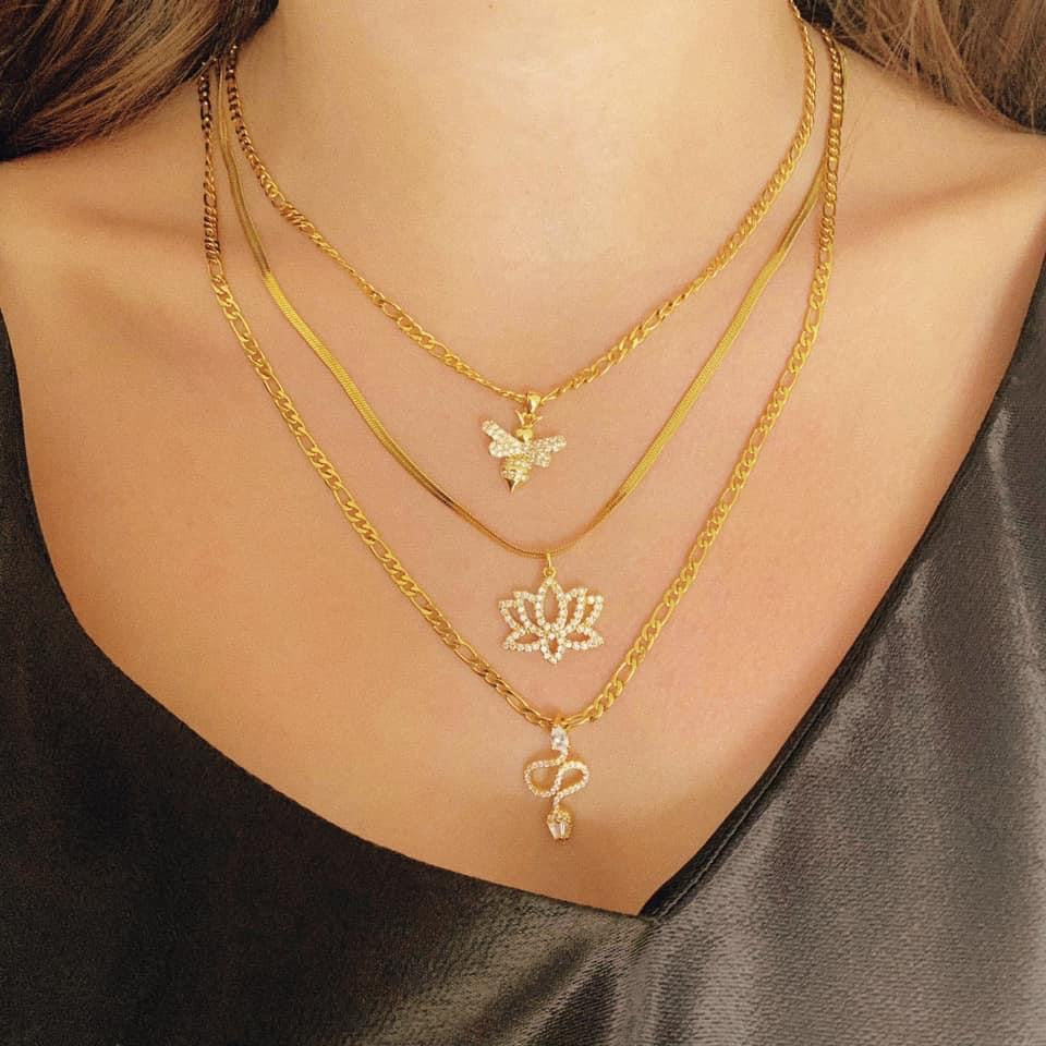 Lotus Necklace