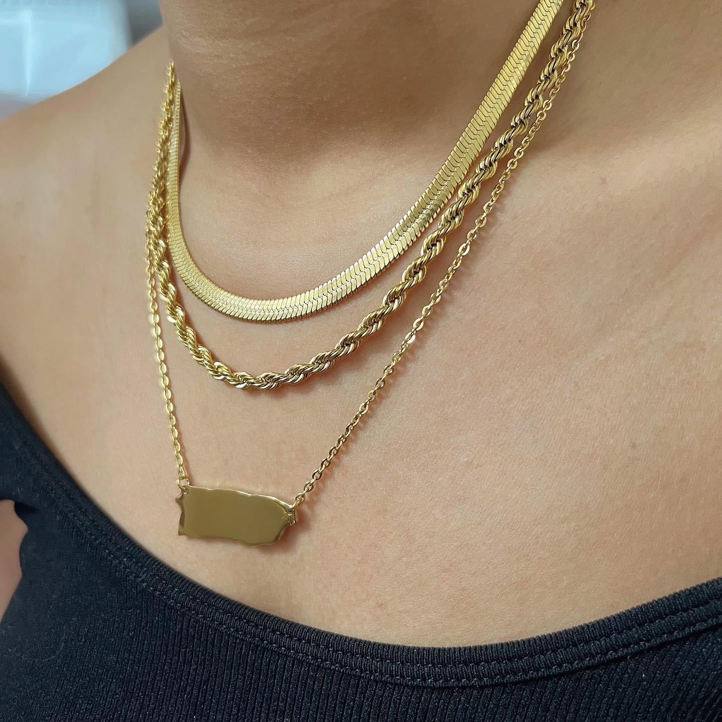 Mi Isla Gold Necklace